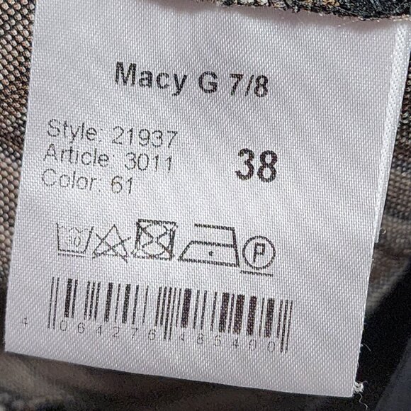 Raffaelo Rossi Monogram Stretch Knit Macy 7/8 Bootcut Pants - Picture 9 of 10